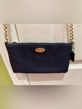 Coach Pebbled Leather Quinn Crossbody